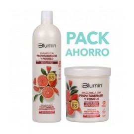 - TAHE - Pack Blumin Provitamina B5 y Pomelo (Champú 1000 ml + Mascarilla 700 ml)