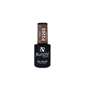 - PURPLE - Esmalte Permanente en Gel Famous Castle P2203 10 ml