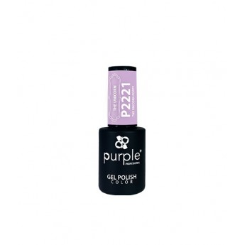 - PURPLE - Esmalte Permanente en Gel The Unicorn P2221 10 ml