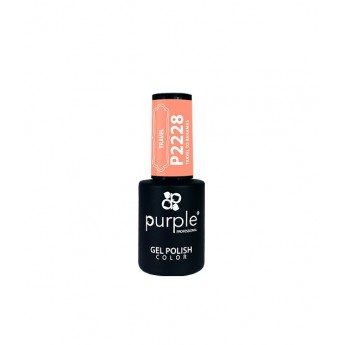 - PURPLE - Esmalte Permanente en Gel Travel To Bahamas P2228 10 ml