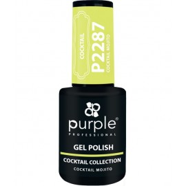 - PURPLE - Esmalte Permanente en Gel Cocktail Mojito P2287 10 ml