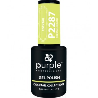 - PURPLE - Esmalte Permanente en Gel Cocktail Mojito P2287 10 ml