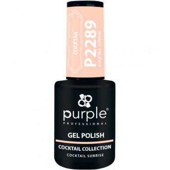 - PURPLE - Esmalte Permanente en Gel Cocktail Sunrise P2289 10 ml