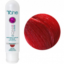 - TAHE - Mascarilla Ionic  Capilar color Rojo Fuego 100 ml