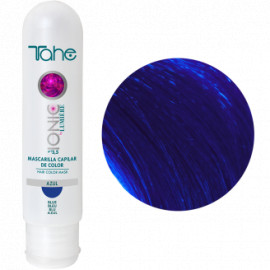- TAHE - Mascarilla Ionic Capilar color Azul 100 ml