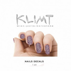 - KLIMT - Pegatinas para uñas Purple Sparks 1 set
